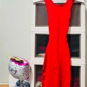 Fashion Nova Red Body Con Dress